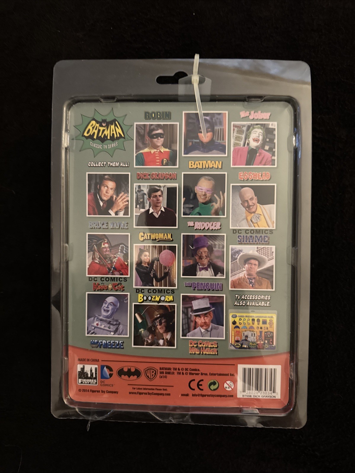 Batman 1966 Classic TV Figurines 8" Retro Action Figure & Accessory Pack