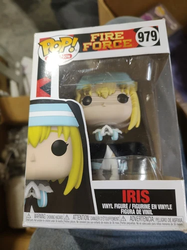 Funko Pop Animation Fire Force Iris #979 Vinyl Figure With Protector