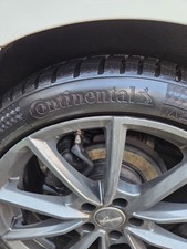 Mercedes A Klasse W176 Alufelgen Niederquerschnitt 2x Conti+ 2xblue Winterreifen