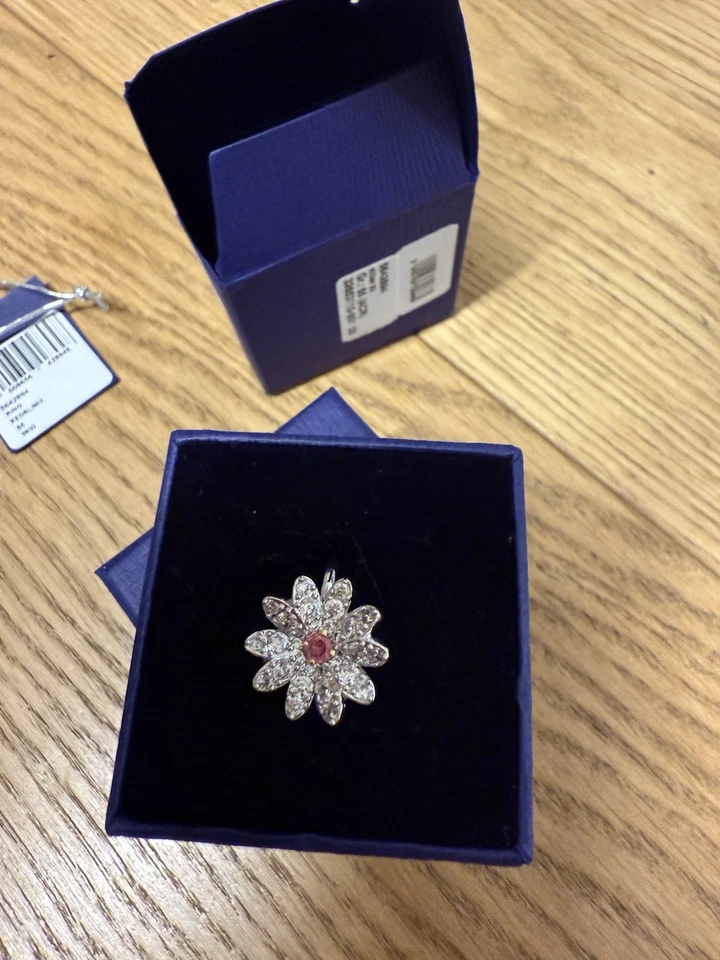 Swarovski Ring Blume Gr 55 NEU