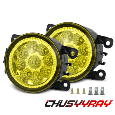 LED bumper yellow Fog Light Driving Lamp for Mitsubishi Pajero