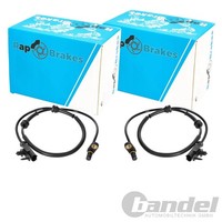 2X RAP ABS-SENSOR Raddrehzahl Hinten Passend FüR Mitsubishi Colt Smart Forfour