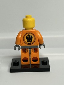 LEGO Agents Gold Tooth in helmet minifigure 8635 HEAVY DAMAGE