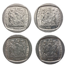 South Africa 1 Rand 1992 1993 1994 1995 Choose Your Coin