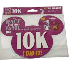 RunDisney Springtime Surprise Weekend 2022 Mickey Car Magnet-10K Ratatouille