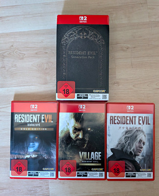 Capcom Nintendo Switch 2 Resident Evil Generation Pack Go