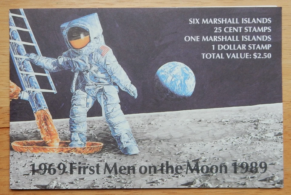 Marshall Islands First Day of Issue Stamps - 1969 First Men on the Moon, 1989 - Image 2 of 4