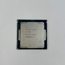 Intel Core i7-8700 3.20GHz 6 Core BX80684I78700 12 Thread LGA 1151