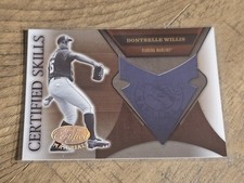 2005 Leaf Certified Materials Dontrelle Willis Certified Skills Insert Nmmt