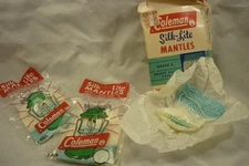 COLEMAN SILK LITE MANTLES GRADE A HEAVY DUTY 6 PCS. VINTAGE