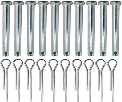 IKSI fits Simplicity or Snapper Shear Pins 245 inches x 1.85 inches, silvery 