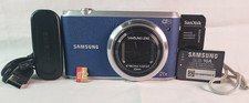 Samsung WB350F 16.3MP CMOS Smart WiFi  NFC Digital Camera Blue 