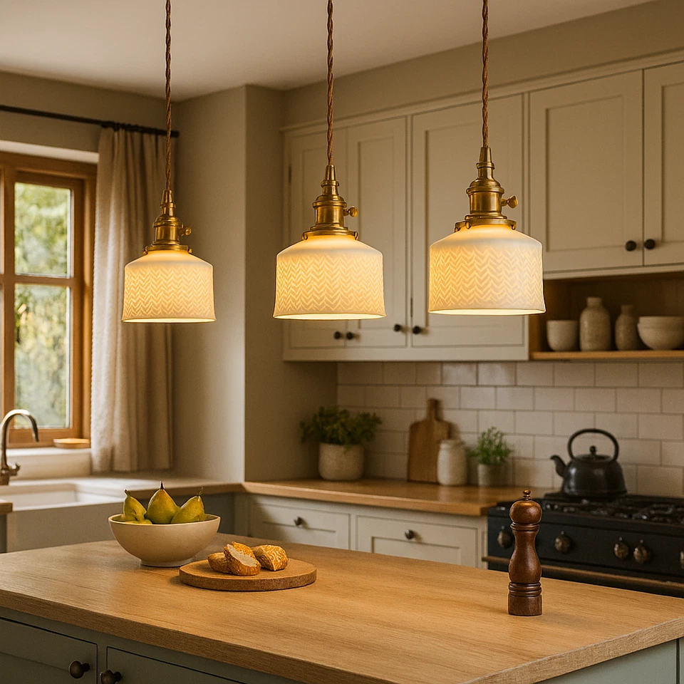 СОВЕРШЕННО новые керамические подвесные светильники - Изображение 2 из 4