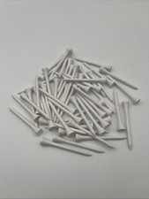 White Wooden Golf Tees 2-3/4 50 Pk