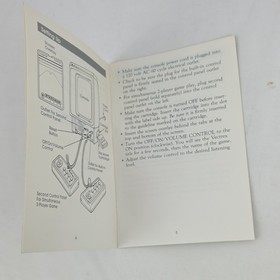 GCE Vectrex Arcade System Starhawk Original Game Manual English 1982 Vintage