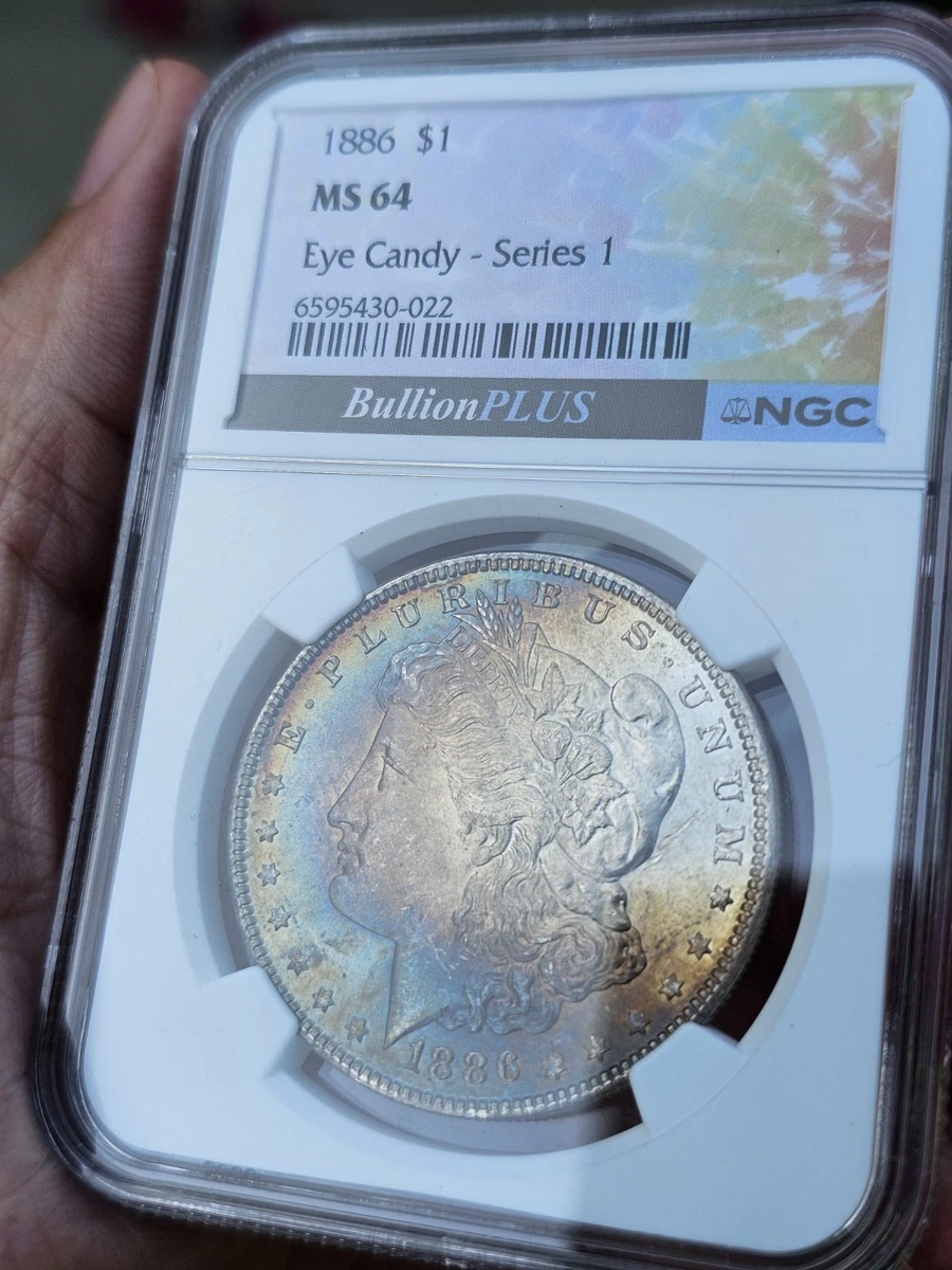 モルガンダラー1886年 銀貨 Morgan Dollar Early - 1886 Morgan Silver