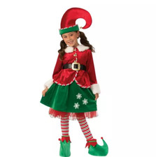 Kids Elf Girl Costume