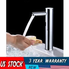 Automatic Motion Infrared Sensor Faucets Smart Touchless Bathroom Sink Faucet