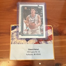 Topps 2024 Chrome Knueppel #254 Rookie Charlotte Hornets Basketball Card