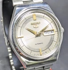 Rare vintage Seiko 5 automatic day date movement number 6309A japan made men's w