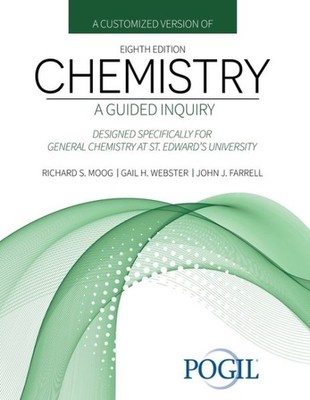 A Customized Version Of Chemistry: A Guided Inquiry, Designed Specifically Fo...