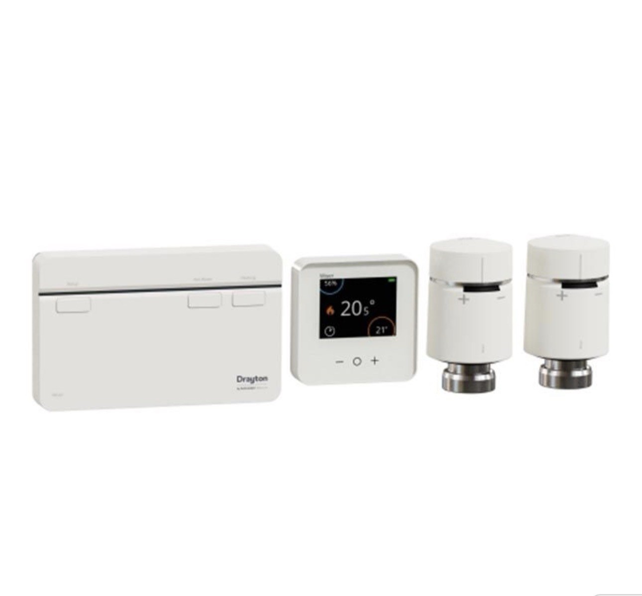 Drayton WV724R9 Wiser Smart Multi Zone Kit 2 Smart Radiator Thermostat