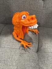 Vintage The Real Ghostbusters Kenner Orange Gooper Ghost Squisher - No Jaw