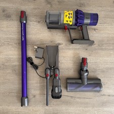 Dyson Cyclone V10 Animal Cordless Vacuum Purple Tested Charger Tools Working