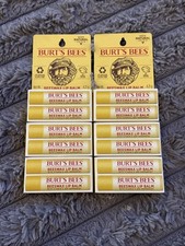 Lot Of 6 Boxes - Burt's Bees Lip Balm Beeswax 0.15 Oz 2 Count Each