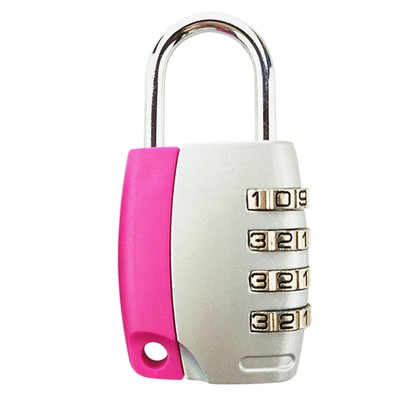 Silvery Combination Lock 3 Digit Padlock Security Code Lock For Suitcases Lu Hot