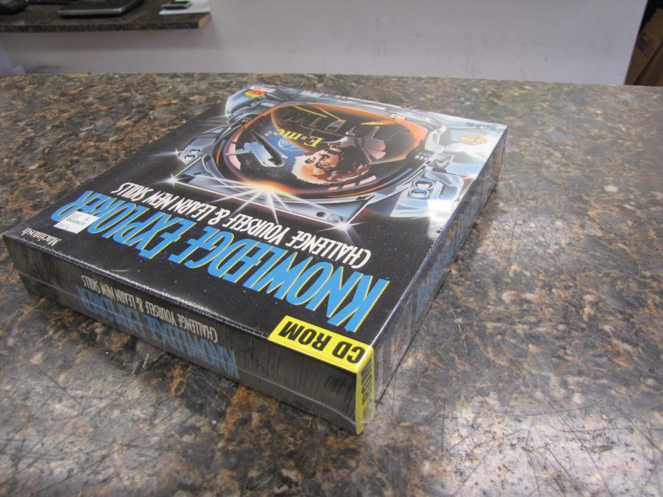 BRAND NEW SEALED  Macintosh "Knowledge Explorer" 1995 Apple Mac Games - Big Box - Image 3 of 4