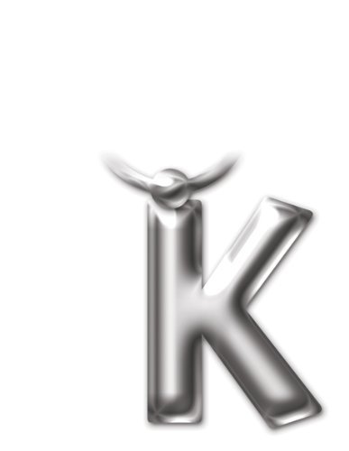 Massives Metall Alphabet Buchstabe SCHLÜSSELANHÄNGER A - Z - Bild 22 von 35