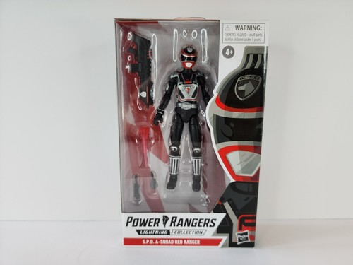 Power Rangers Lightning Collection S.P.D. A-Squad Red Ranger Nuevo en Caja Sellado - Imagen 2 de 10