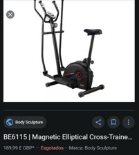 EXERCISE BIKE + Elliptical Cross-Trainer 2 in 1