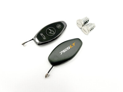GENUINE MCLAREN 765LT KEY SET WITH LOCK BARRELLS 433MZ | eBay