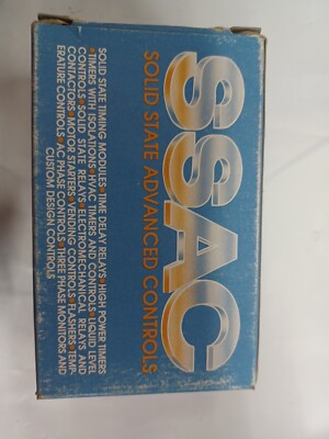 SSAC SOLID STATE ADVANCED CONTROLS  TD124AL .24VAC 0991