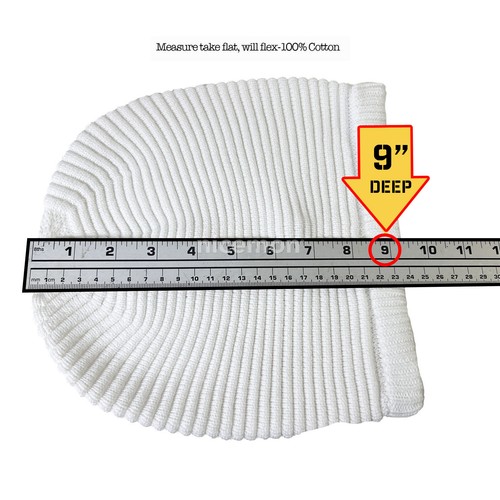 Cappello Berretto Rasta Dreadlocks Tam 100% Cotone Berretto Reggae Marley Giamaica M/L - Foto 12 di 65