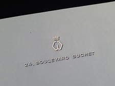 King Edward VIII Duchessa Di Windsor Wallis Simpson Carta Intestata Reale