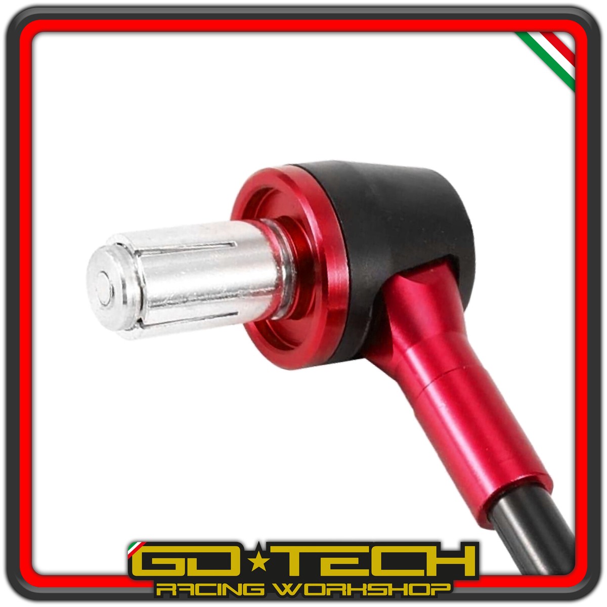 Paraleve Arancioni Per Moto - Protezione Leva Freno E Frizione, Adatte A Manubri Da 22mm - Foto 2