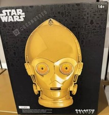 Disney D23 Star Wars Galactic Archive Series C-3PO Head Lights Sounds Helmet New