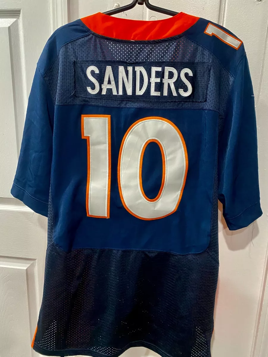 Nike Denver Broncos No10 Emmanuel Sanders Orange Men's Stitched NFL Limited Rush 100th Season Jersey