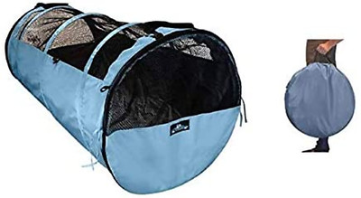 Handinhandcreations Pet Tube Soft Car Crate Large Kennel the Safe Dog and Cat...