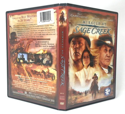 DVD Miracle at Sage Creek David Carradine, Wes Studi, Irene Bedard