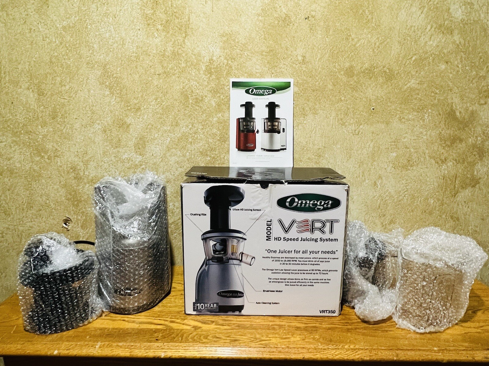 Omega VRT350 HD Vertical Low Speed Masticating Juicer heavy duty 379