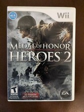 Medal of Honor: Heroes 2 (Nintendo Wii, 2007) CIB Good Condition Tested