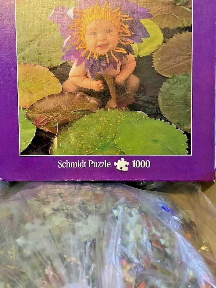 Schmidt Spiele 58903 Anne Geddes: Corpicini nudi- Puzzle da 111 pezzi