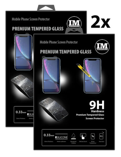2 piezas vidrio protector 9H lámina protectora de pantalla vidrio vidrio real - Imagen 1 de 7