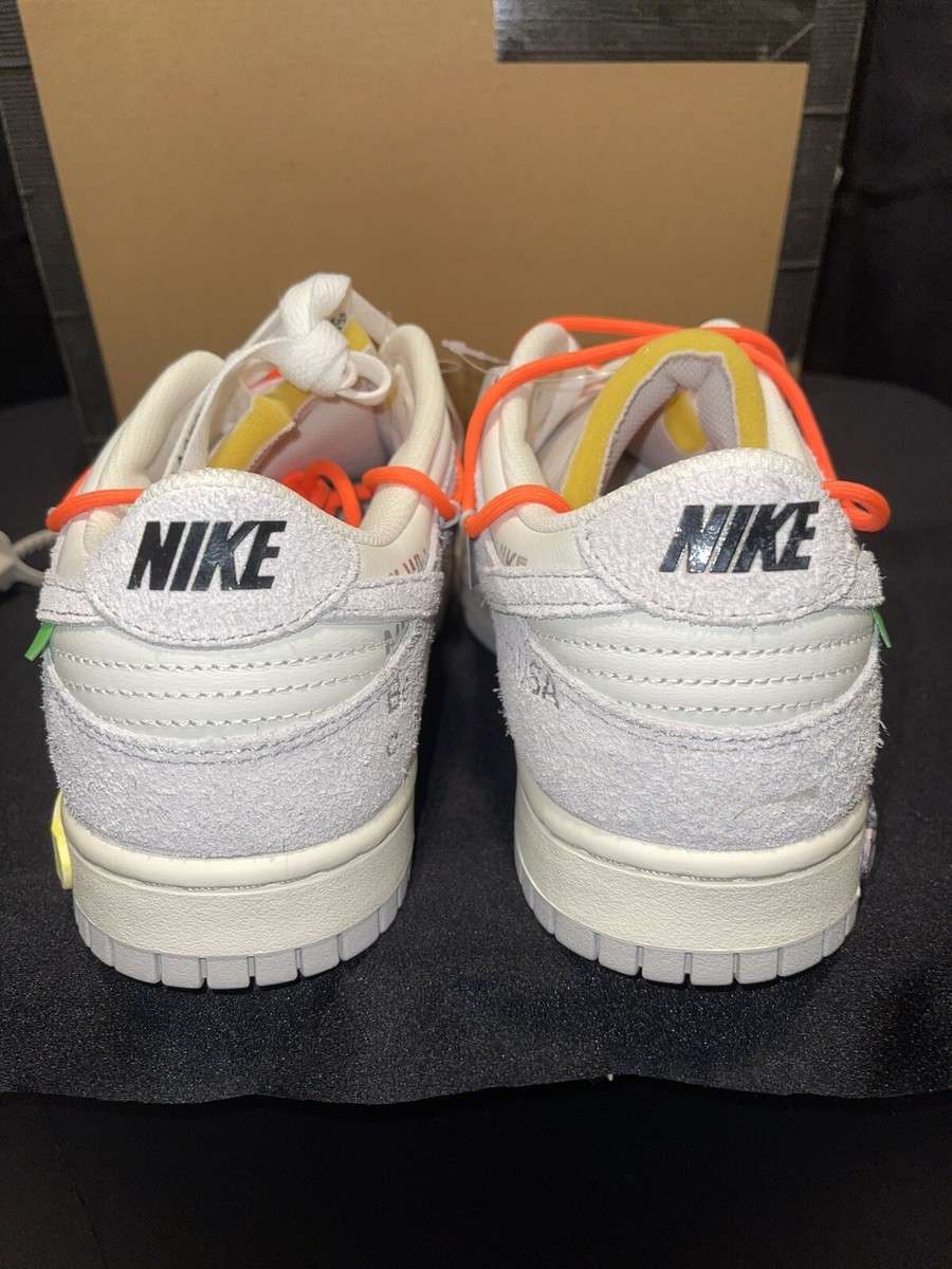 Nike x Off-White Dunk Error ERROR Low Lot 11 of 50 Sail