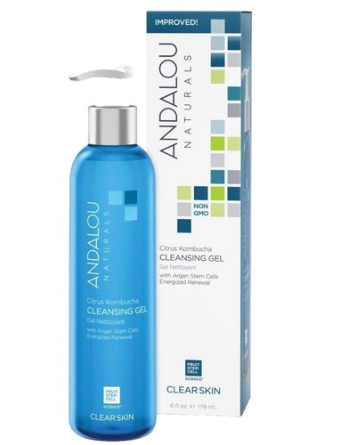 Andalou Naturals Instant Clarity Clay Face Mask – 6 Einzelpackungen Mit Arganöl & Blauer Tonerde