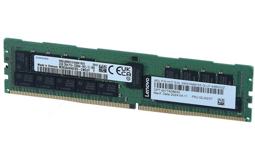 Lenovo - 4X77A08633 - TruDDR4 - DDR4 - module - 32 GB - DIMM 288-pin - 3200 MHz - Bild 2 von 3